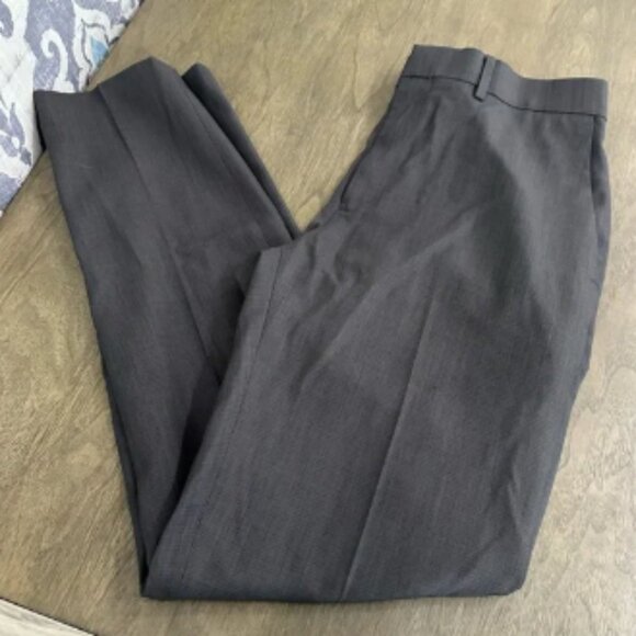Men's Charcoal Dress Pants - Picture 1 of 3
